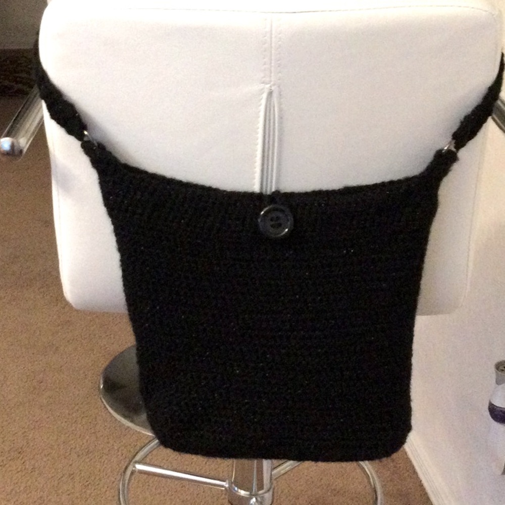 Hand Crocheted Shoulder Bag